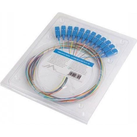 Pigtail Fibre Optique - SC UPC - 2 m - G657A1 - Monomode - 9/125 µm - LSZH - Multicolore - Lot de 12 (1/3)