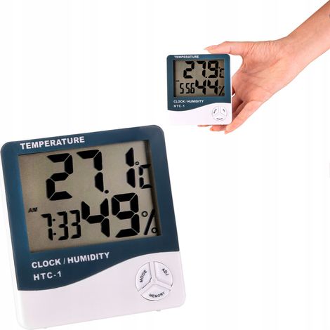 Raumthermometer, Hygrometer (-10°C+50°C)