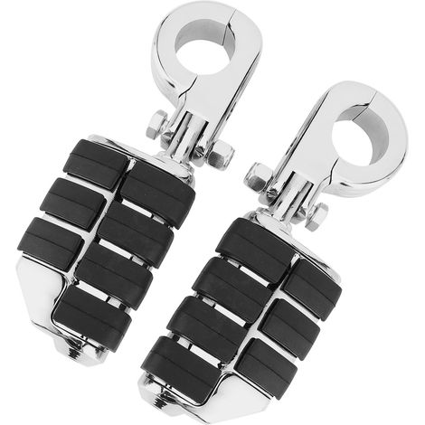32-mm-Universal-Motorradfußrastenpaar mit Befestigungshalterung für Motorrad, ATV, UTV und Roller (1/5)
