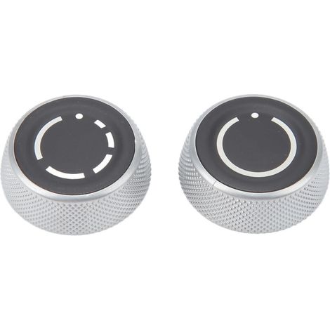 Perilla de control de volumen de 2 piezas, perilla giratoria izquierda y derecha, perilla de ajuste rotativa para piezas interiores, perilla de control de volumen trasera del 911