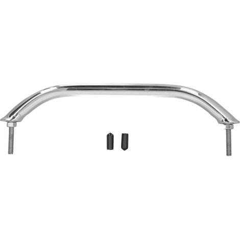 1 Poignée de maintien, Acier inoxydable poli, Surface lisse, Ergonomique, Pour bateau et maison (1/5)