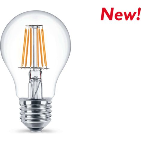 Goccia Led a Filamento 12 W  E27, Luce Calda 2700 K NOVALINE