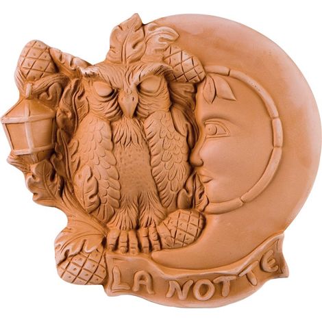 IMMAGINE IN TERRACOTTA LA NOTTE 25CM