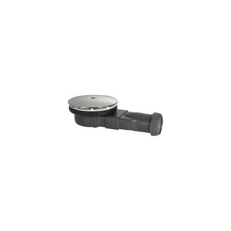 Jacob Delafon – Bonde slim siphon de douche pour receveur extra-plat – Largeur 90mm – Diamètre de sortie 50mm – Acier inoxydable – Installation facile