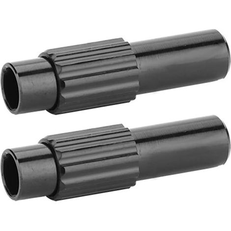 Perno del ajustador de la Bicicleta Conector del Cambio de Marchas del Cable del Freno de 1 par para la Bicicleta de Carretera de Bicicleta de montaña(Black) (1/5)