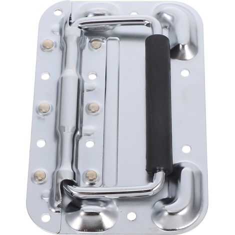 Poignée encastrée en fer à ressort pour armoire et boîte outils (1/5)