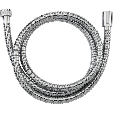 Flexible de douchette inox double agrafage NF EUROSANIT 1,75M