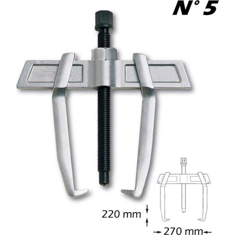 USAG 454 ESTRATTORE A 2 BRACCI REVERSIBILI PER ESTERNI INTERNI PROFESSIONALE - Nr. 5 - 270x220 mm (1/2)