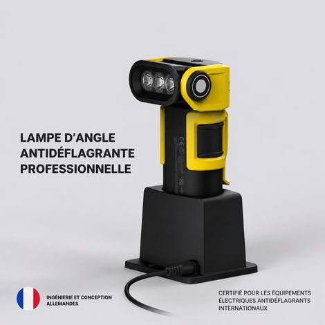 Lampe torche coudée professionnelle EXC7R chantier éclairage longue autonomie étanche anti-poussière 899 g – Livraison gratuite (1/5)
