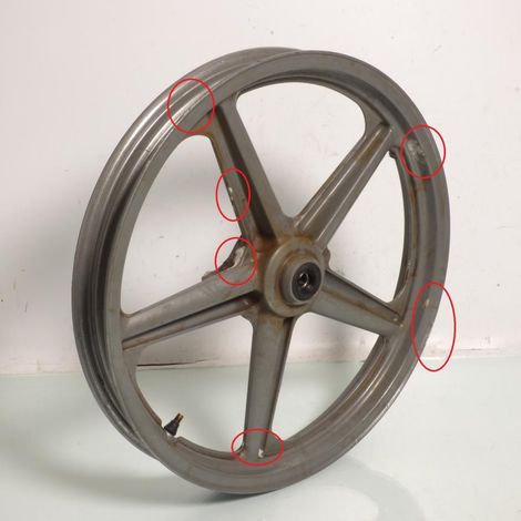 [PRODUIT D'OCCASION] Jante avant origine pour moto Honda 250 CB Two Fifty 1994 à 1999 (1/5)