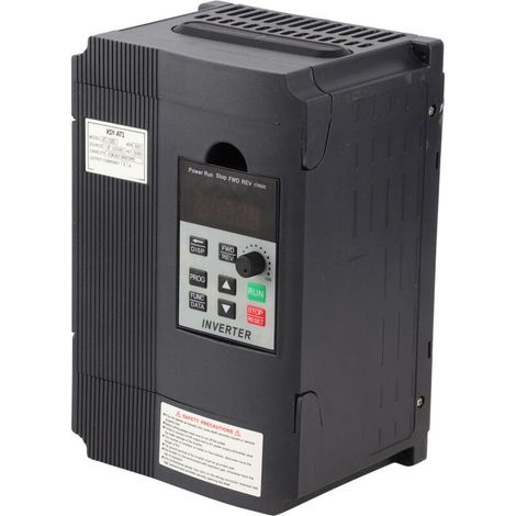 Variateur De Fréquence VFD 220V Monophasé Pour Moteur Triphasé AC 1.5kW Contrôle De Vitesse (1/4)