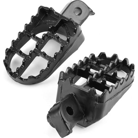 Repose-pieds en alliage d'aluminium compatibles avec Honda XR50R, CRF50, CRF70, CRF80 et CRF100F (1/5)