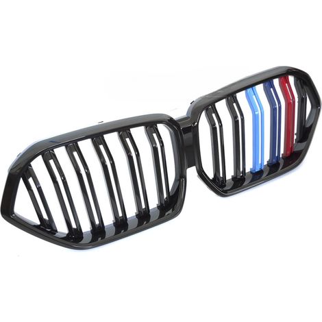 Grille calandre BMW X6 G06 de 2019 a 2023 Noir Brillant 3 couleurs-42689498 (1/4)