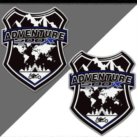 Protection de réservoir pour Honda CB500X (Bleu) - Autocollant de protection - 500X (Bleu) (1/5)