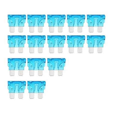 Blade Fuses 15A 15pcs for Car Short Circuit (1/5)