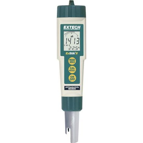 Extech EC500 Photomètre de chlore particules dissoutes, conductivité, pH, salinité, température (1/2)