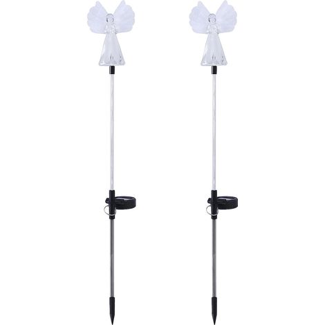 Lampes solaires de jardin pour l'extérieur, anges solaires décoratifs, décoration de jardin et de pelouse-AquaForge (1/5)