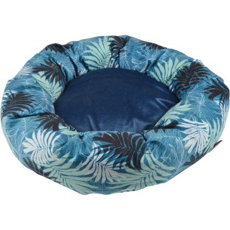 Panier Rond Chien & Chat "Eden" 50cm Bleu (1/4)