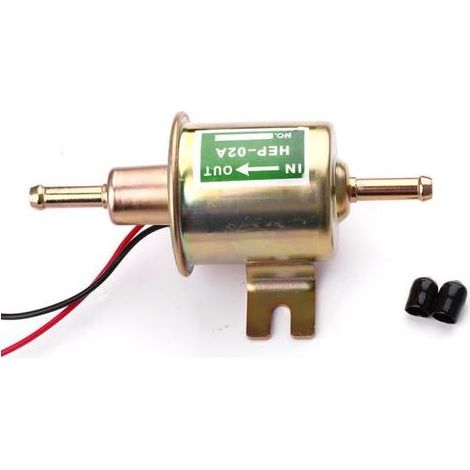 Elektronische Kraftstoffpumpe HEP-02A (12–24 V), elektronische Dieselpumpe, Gold-Version 12 V, externe Pumpe für Fahrzeugmodifikationen (1/5)