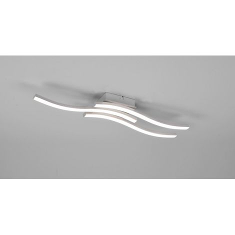 Moderne Deckenleuchte Led Rods 4000k Route Nickel Trio Lighting (1/4)