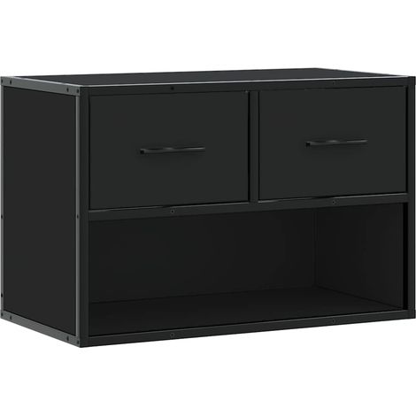 Maison Exclusive - TV-Schrank Schwarz 60x31x39,5 cm Holzwerkstoff (1/5)