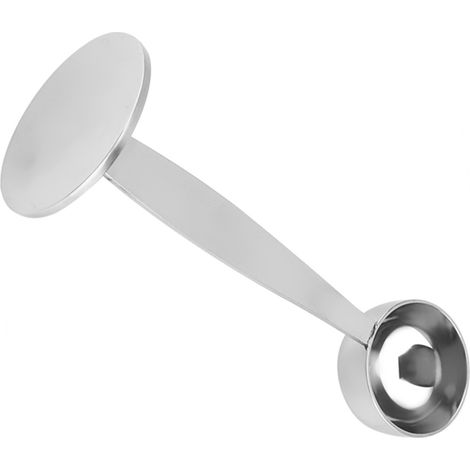 Tasseur à café 2 en 1, marteau tasseur en acier inoxydable, cuillère doseuse, cafetière. (1/5)