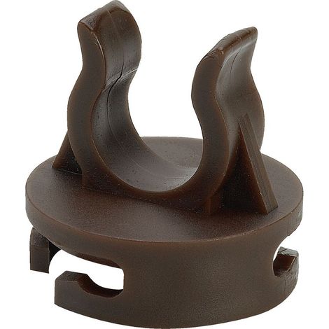 Viega Steckclip, 1031 für Baustahlmatte, d. 14-17mm, Kunststoff, Braun (1/2)