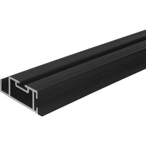 PROFILO IN ALLUMINIO PER ZANZARIERA LINEA B  cm.2.6x1x300 antracite SANGIORGIO