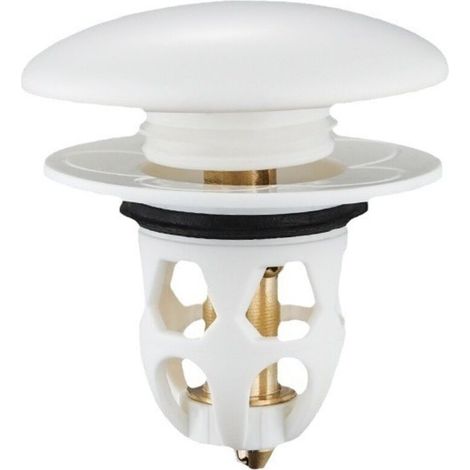 pezzi Tappo di scarico universale a scomparsa per lavabo con filtro anti-intasamento, filtro anti-blocco, tappo per vasca da bagno per lavabi (1/4)