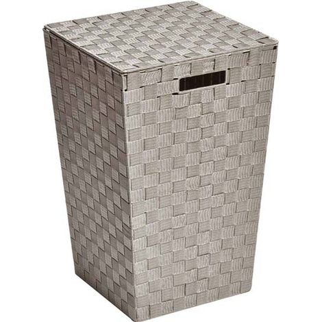 Polyester-wäschekorb - taupe - Tendance