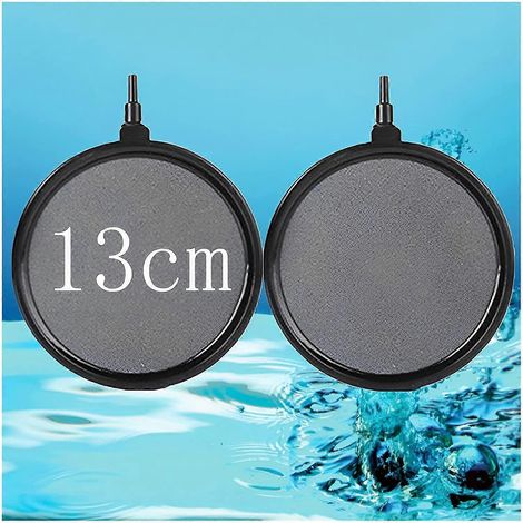 Diffuseur de bulles d'air pour aquarium : pierres décoratives, 13 cm, lot de 2 (1/5)