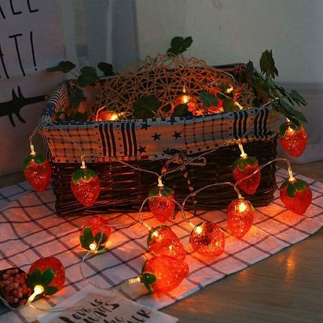 Christmas light string with ornaments, 6.5 feet 20 inches LED Christmas garland fairy lights Christmas tree pine cone lights with bells indoor and outdoor holiday garden decoration, battery-powered SO (1/5)
