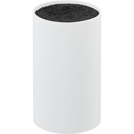 Bloc Non Garni, Porte Couvert, Range-Couteaux Universel HD 18x11 cm, Blanc (1/5)