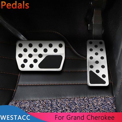 Pédales de voiture pour Jeep Grand Cherokee WK2 et Dodge Durango (2011-2018) : accessoires pour pédales d'accélérateur et de frein (1/5)