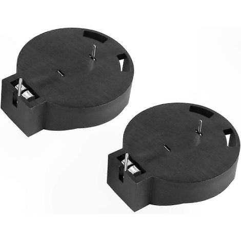 Deux porte-piles boutons à deux broches, compatibles avec les piles boutons CR2450. (1/5)