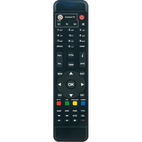 Télécommande V8 Super V8 Golden V8 Nova V9 Pro Digital Satellite Receiver Decoder DVB-S2/T2/C HD IPTV Box (1/3)