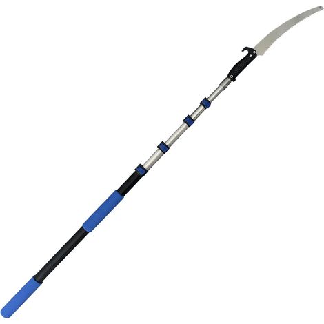 Telescopic Pruning Saw, Branch Cutter Perch Pruning Giraffe Telescopic 1.4-5 m Pole Pruner Telescopic Sector Saw Pruning Saw Long Extendable Handle (1/5)