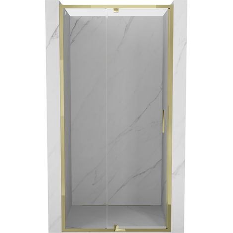 Mexen Exo Duschpendeltür 95 cm, transparent, gold - 819-095-000-50-00 (1/5)