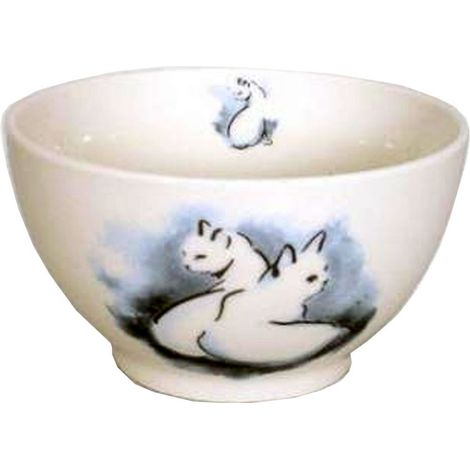 Bol en Céramique chats en ombre