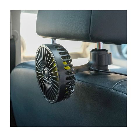Lntyq Autoventilator, 5 V, 1 A, USB-Autoventilator, tragbarer Autoventilator, Zigarettenanzünder-Autoventilator, Camping-Autoventilator (Modell 3) (1/5)