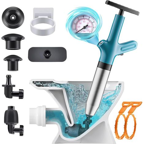Déboucheur wc,déboucheur de toilette,pompe Déboucheur canalisation (1/5)