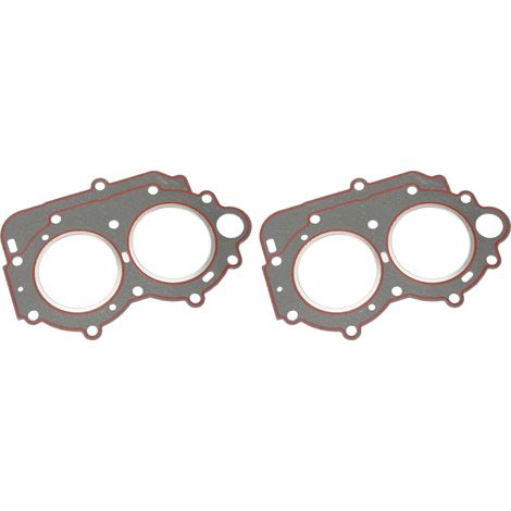 Zweiteilige Zylinderkopfdichtung für Außenbordmotoren, Kunststoffteile 63V-11181-A1, geeignet für 15 PS Zweitakt-Schiffsmotoren. (1/5)