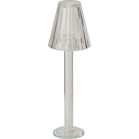 Chandelier Design en Cristal "Wend" 36cm Transparent (1/3)