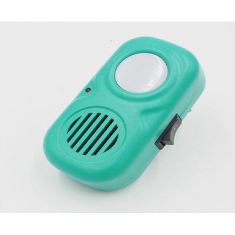 Ahuyentador ultrasónico Greenmill GR5116, ideal para jardín, protección contra plagas, sensor de movimiento, sin químicos, resistente a la intemperie