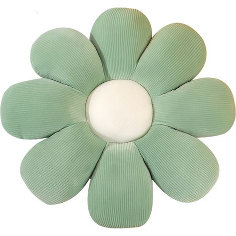 1 Coussin de sol en forme de fleur, peluche douce, coton PP, pour chambre d'enfant, salon, décoration canapé (1/5)