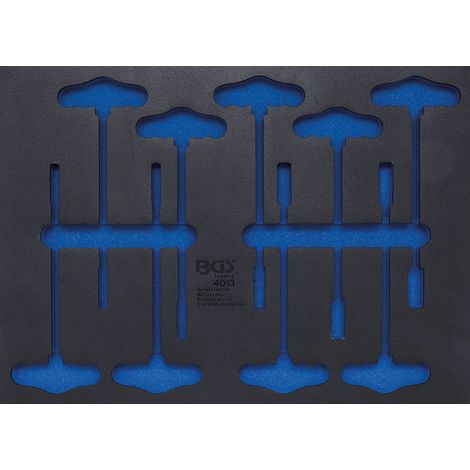 BGS Module d'insertion vide 3/3 pour servante d'atelier pour art. 4013 - 4013-5 (1/4)
