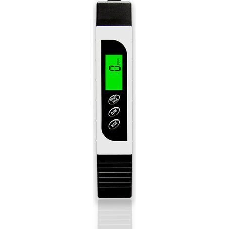 Compteur numérique de qualité de l'eau TDS, précis et fiable, TDS de qualité de l'eau, EC du sol et thermomètre trois en un, test de qualité de l'eau idéal PPM mètre (1/5)