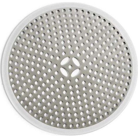 Drain de Douche, XU, Filtre de Cheveux, Filtre pour bonde de Douche, Grille Douche Anti Cheveux, Couverture de Drain Filtre à Évier, Attrape-Cheveux Douche Drain -Argent - KZQ