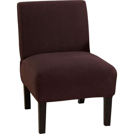 Armless chair covers, stretchable and removable, repellent protective covers, washable for home, hotel (cafe, knitted) (1/5)