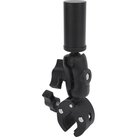 Support Collier et Adaptateur pour Antenne Mini Dishy en Alliage Aluminium 360° pour Toit Voiture Camping-car Échelle Mât Bateau (1/5)